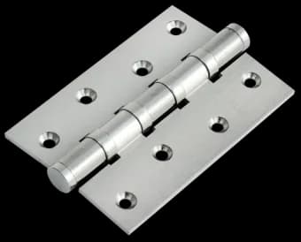 Петля латунная универсальная, толщина 3 мм MBU 100X70X3-4BB SC