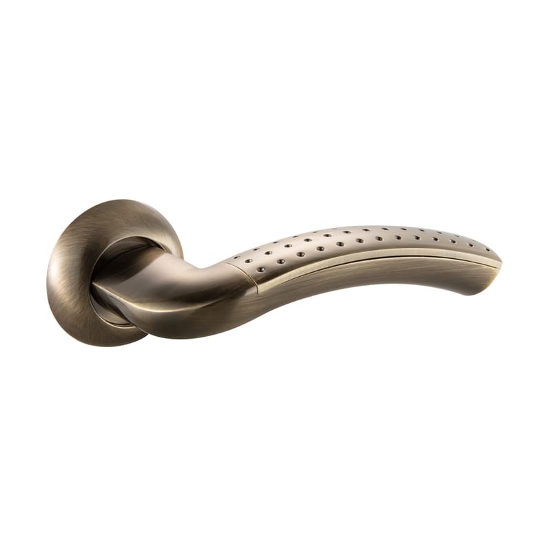 Дверные ручки TWIN A127-01 POLISH BRONZE