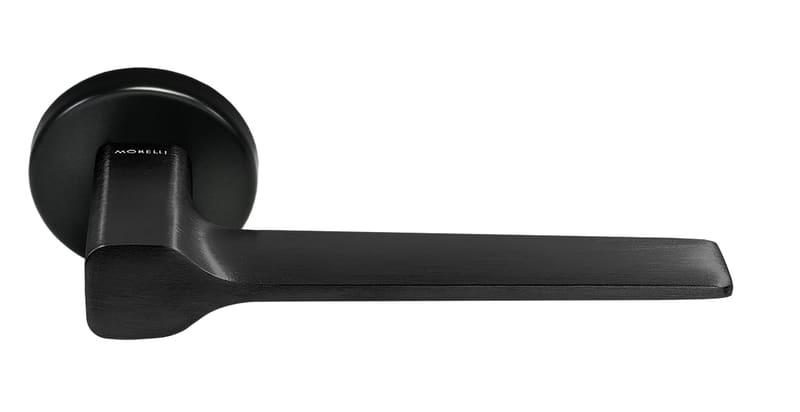 Дверные ручки GRAND CARAT R5 NERO-ST