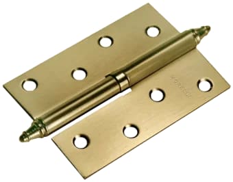 Петля стальная разъёмная с короной MSN 100X70X2.5 AB L