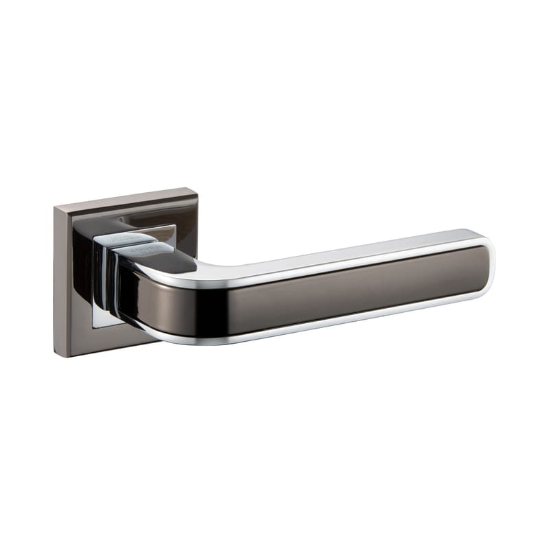 Дверные ручки PIEZA Q360 BLACK NICKEL / CHROME