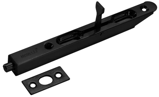 Торцевой шпингалет OL160 BL