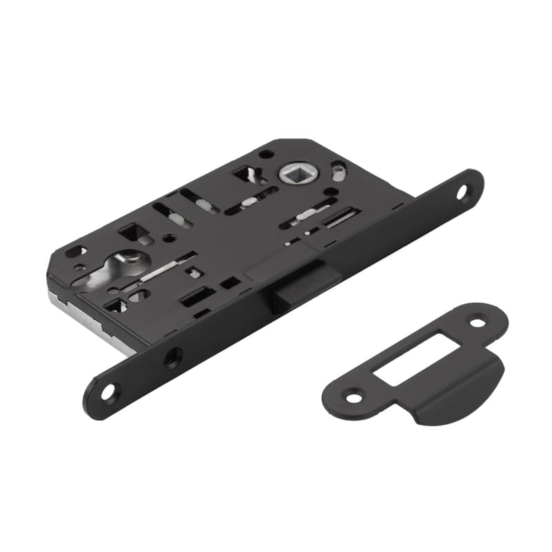 Защёлка под цилиндр бесшумная KEY 418 BLACK