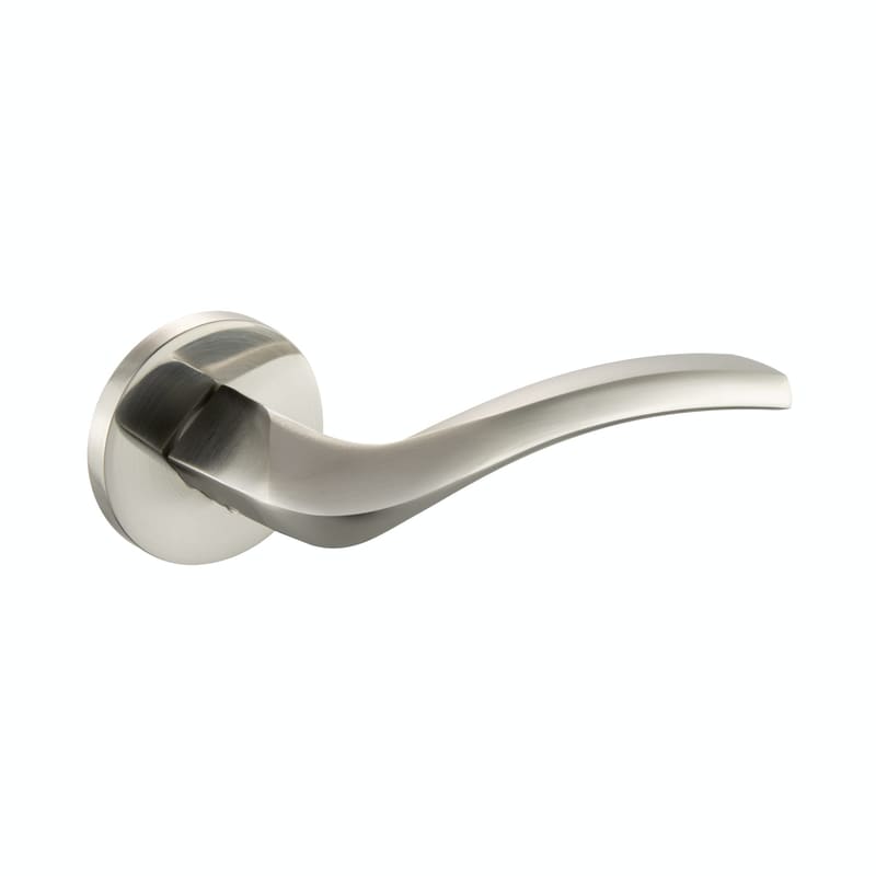Дверные ручки WAVE S-488 NICKEL