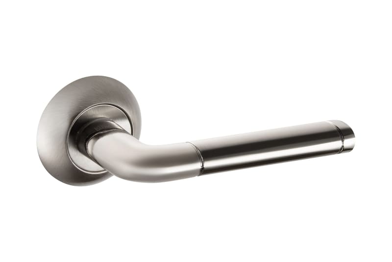 Дверные ручки LINDO A-34-10 CHROME/S.CHROME