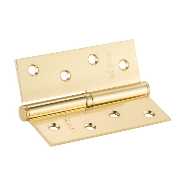 Петля разъемная 100X75X2.5 LEFT SATIN GOLD